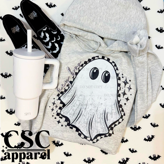 Hey Boo Hoodie/Crewneck