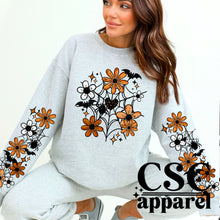  Floral Spider Web Hoodie/Crewneck