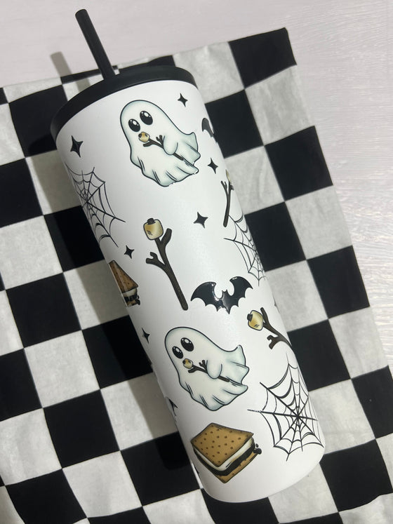 Spooky smores tumbler