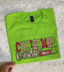  Christmas Mode LARGE SHORT SLEEVE