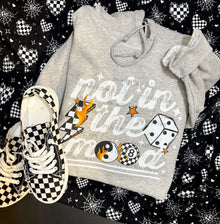  Not in the mood LARGE HOODIE