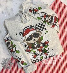  Merry Feral Raccoon Hoodie/crewneck