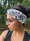 Floral Bat skellie Headband