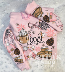  Pink Cozy Season Hoodie/crewneck