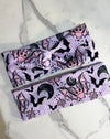 Pink and purple bats Headband