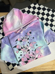  Pastel bats medium cropped hoodie