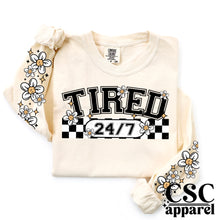  Tired long sleeve graphic Shirt