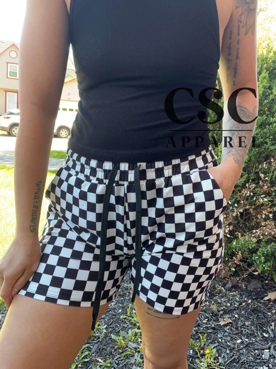 Checker Lounge Shorts