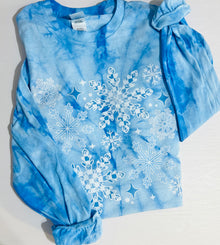  Winter snowflake medium long sleeve