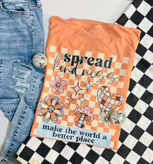  Spread kindness XL tshirt with pocket sized print and back