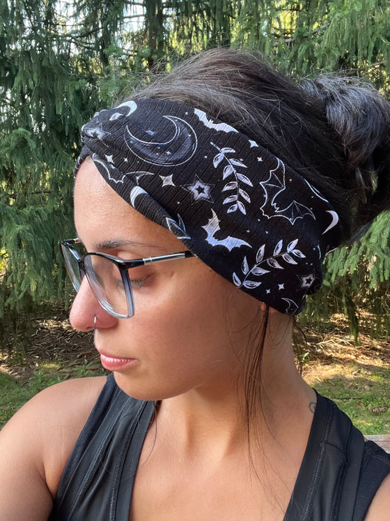 Bat moons Headband