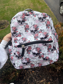  Floral Skellie Mini Packpack