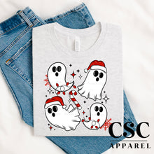  Santa Ghosties graphic Shirt