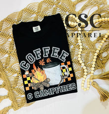  Coffee Campfires Graphic Shirt