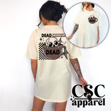  Dead without my coffee graphic Shirt