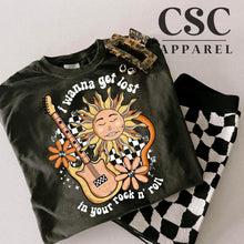  Rock n’ roll sun Graphic Tshirt