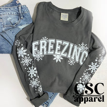  Freezing long sleeve graphic Shirt