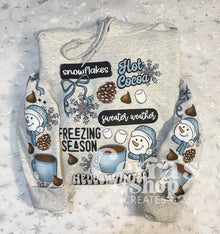  Hello Winter Hoodie/crewneck