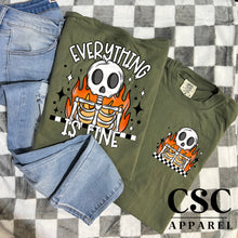  Everything is fine Graphic Shirt